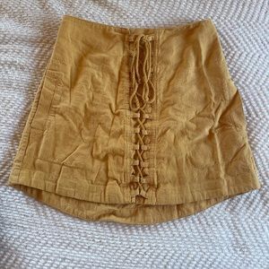 free people 70s style skirt